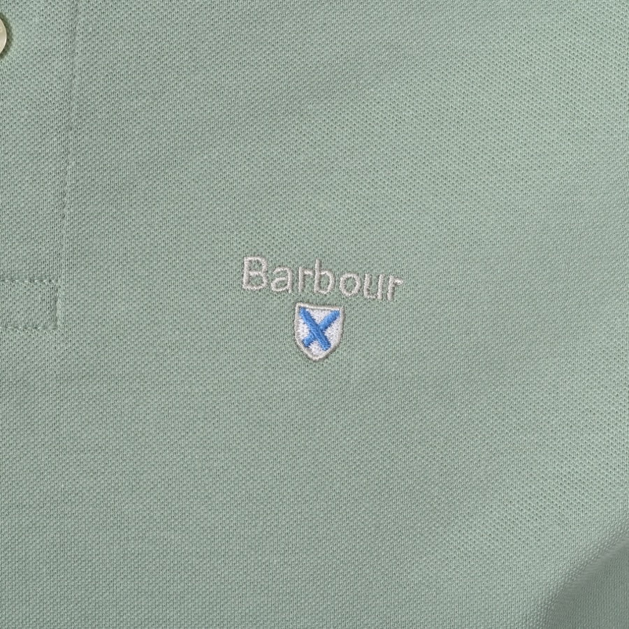Alternative Image for ProductBarbour Lynton Polo T Shirt Green3